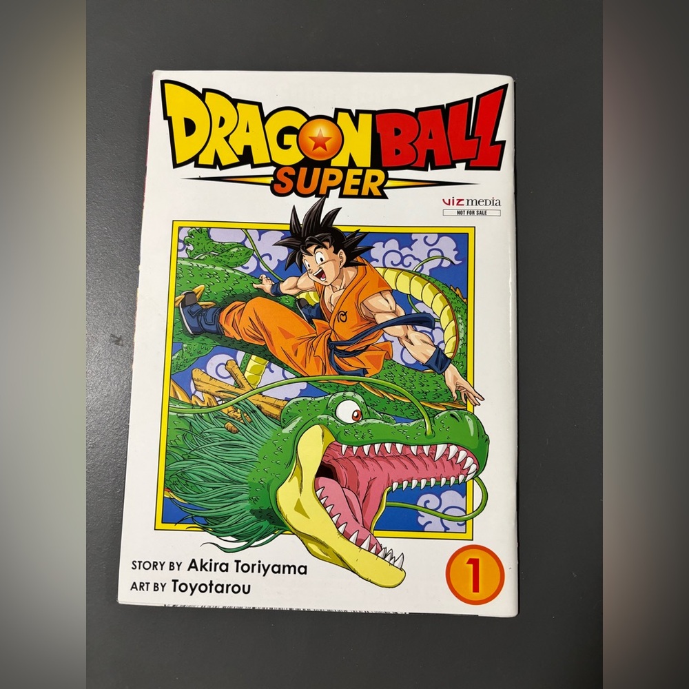 Manga Flip Book Comic VIZ 2015 NOT FOR SALE Dragonball Super/Dragonball Vol 1